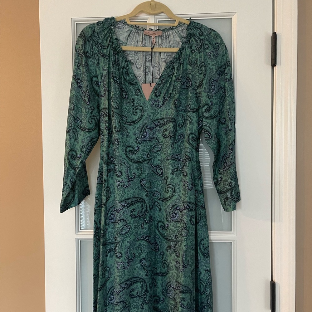 Tailored by Rebecca Taylor Silk Blend Dress